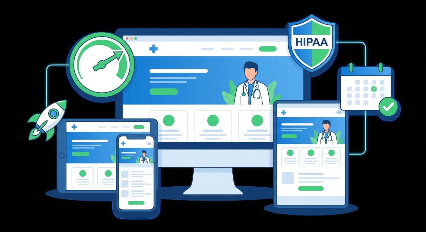 MedSite Pro — AI Website Builder product screenshot 3